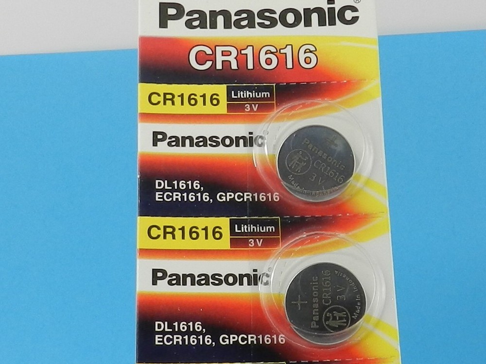 PANASONIC CR1616 LITHIUM 3V BATTERY 2Pcs
