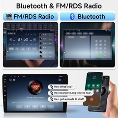 ASURE Car Stereo Radio for Ford Mustang 2010–2014– 4Core 4GB RAM+64GB ROM