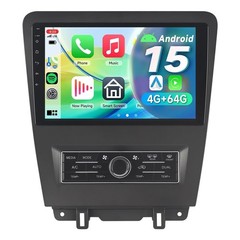 ASURE Car Stereo Radio for Ford Mustang 2010–2014– 4Core 4GB RAM+64GB ROM