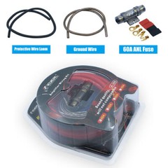 2300W 4 Gauge Car Audio Cable Kit Amplifier Install Amp RCA Subwoofer Sub Wiring