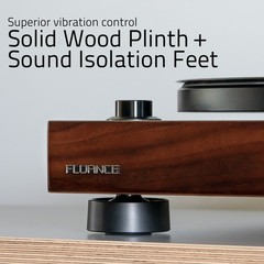 Fluance Elite HiFi Vinyl Turntable Record Player Audio Technica Cartridge