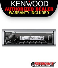 Kenwood KMR-M332BT 1-DIN Marine Digital Media Receiver