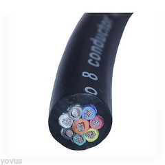 100ft foot 12ga gauge 8conductor PRO AUDIO HIGH POWER SPEAKER CABLE WIRE SNAKE