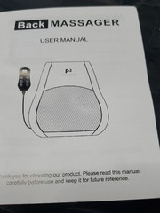 Back Massage – Black Several Settings And Heats
