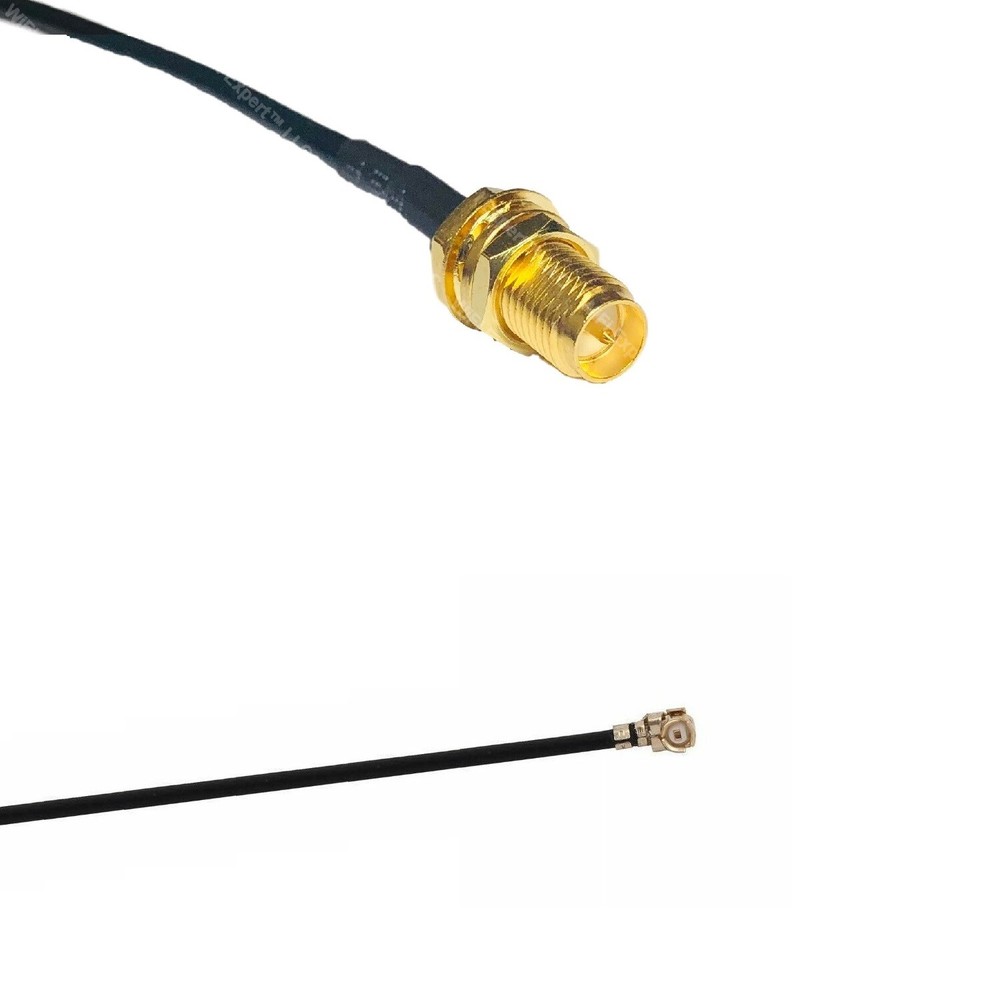 1.37 U.fl IPX to RP-SMA Female Jack (male pin) Pigtail Cable for WIFI Wireless