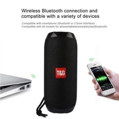 Portal Speaker TG117, Bluetooth, Aux Cable & Memory Card Slot (Card not Included