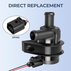 Cooling Water Pump with Plug Compatible With VW Beetle Jetta Passat Tiguan CC