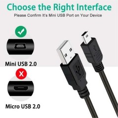 USB Cable Cord For Seagate FreeAgent Go 500GB 2.0 Portable External Hard Drive