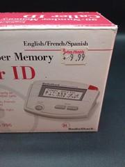 New In Box Radio Shack 1-line Caller ID 90 Number Memory System 996