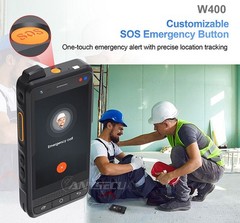 ANYSECU W400 4G Network Radio Android 15 Zello Real-ptt F400 Smartphone NFC WIFI