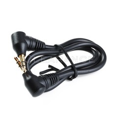 Stereo AUX Cable Male to Male Right Angle Auxiliary Audio Cord 3.5mm 1/8 Adapter