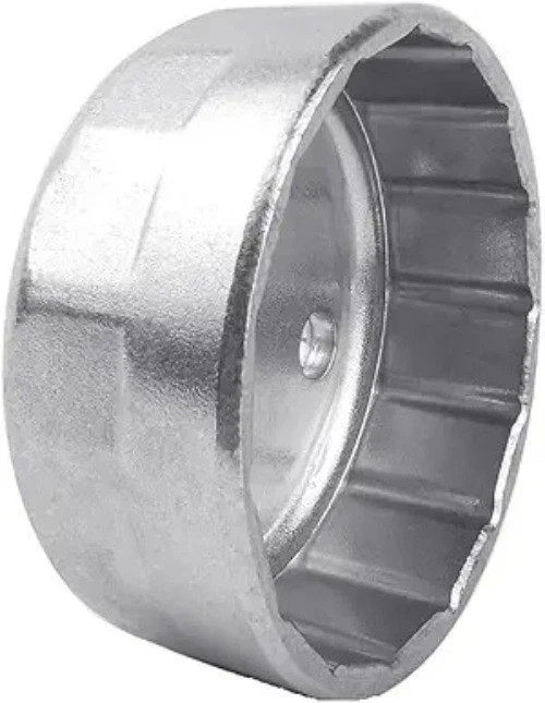 Heavy Duty 90.2mm 15Flutes Oil Filter Wrench – Oil Filter Cap Removal Socket Too