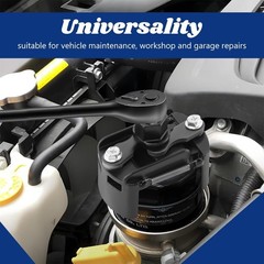 Universal Oil Filter Wrench Adjustable with Auto-Clamp Spring, 60-80mm (2.36-3.1