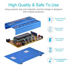 B6 Battery Charger 80W Mini Lipo RC Balance Charger/Discharger with Power Supply