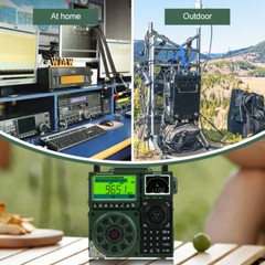 TR113 Shortwave Radio SSB Radio AM FM LW WB VHF UHF AIR CB Radio With Bluetooth