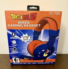 NEW🐉GOKU Dragon Ball Z Wired Gaming Headset🎧Microphone LED Light Headphones🔮
