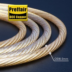 Pair OFC Copper Conductor Audio Balanced XLR Cable HiFi Interconnect Signal Wire