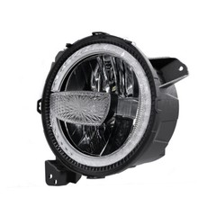 9in DRL LED Headlight+ 4in Fog Light For Jeep Wrangler JL Gladiator JT 2018-2024
