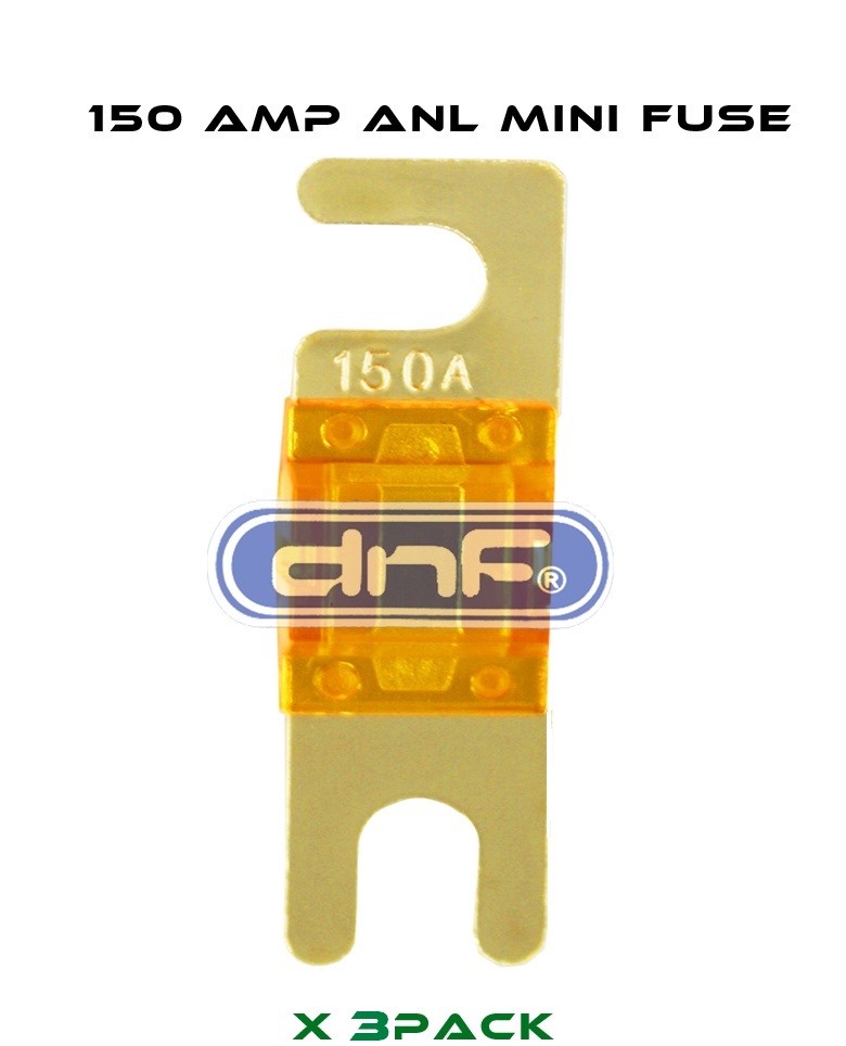DNF (3 PCS) ANL MINI FUSE 150 AMP – FREE SAME DAY SHIPPING!