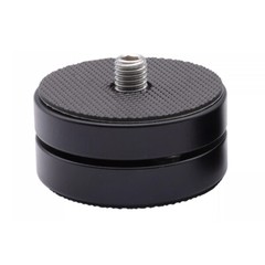 4x 46mm Aluminum Alloy Speaker Spike Pad Damping Steel Ceramics Ball Stand Feet