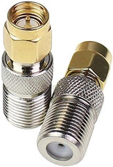 F Type to SMA Male Female Coax Connector Coaxial Adapter 2 Sets 6 Pcs