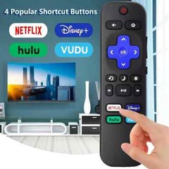 2pack Remote Control Replacement for All Roku TV TCL/Hisense/Onn Roku