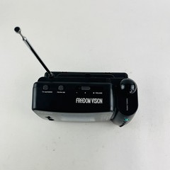 CASIO Freedom Vision LCD Color TV with FM / AM Clock Radio | AV-100 | Portable