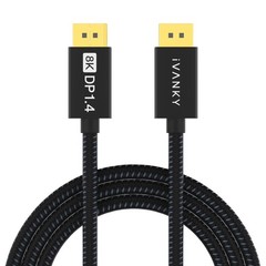 10ft VESA Certified 8K DisplayPort 1.4 Cable 8K@60Hz 4K@144Hz 32.4Gbps HBR3