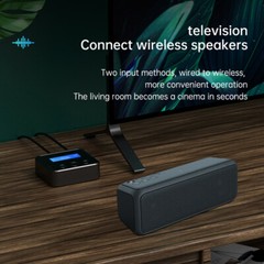 Bluetooth 5.0 Transmitter Receiver EDR Wireless Adapter USB Dongle 3.5mm AUX RCA