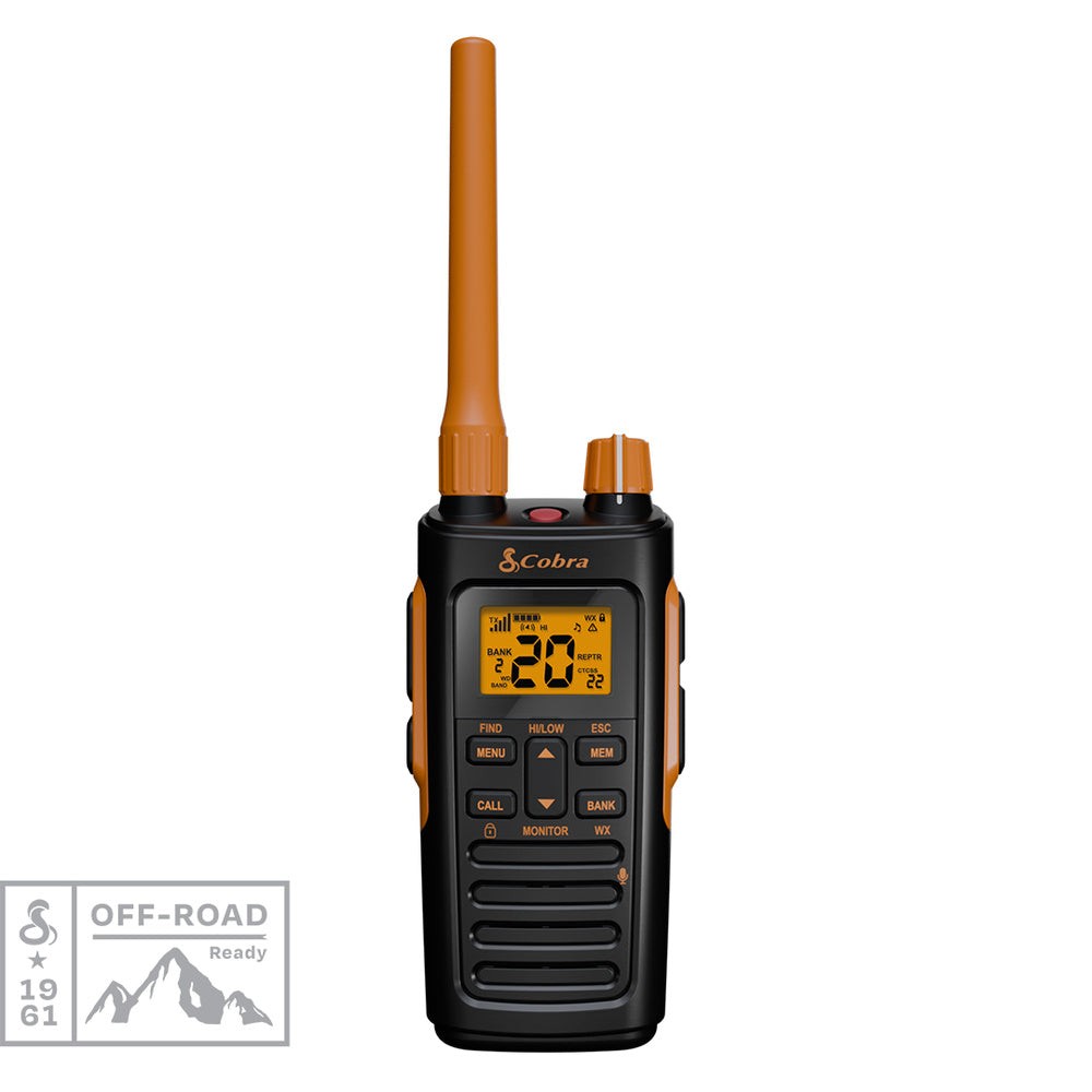 TrailBlazer 450 GMRS Handheld Radios, 2-Pack – IP54 Weather Proof Long Range