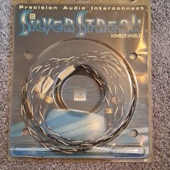Kimber Kable SilverStreak RCA Male to RCA Male 1m AG Gold Plated