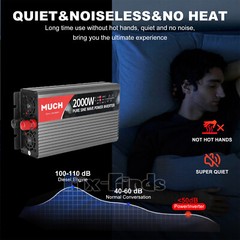 Reliable Pure Sine Wave Power Inverter 1000w 3000w 4000w 12V to 110V Converter