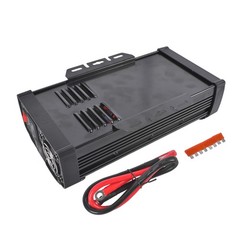 16000W Car Power Inverter DC 12V To AC 110V Black with 2x 2.1A USB and AC Socket