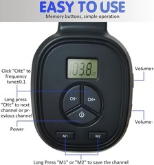 AM FM Radio Headphones Personal Portable Radio Headset Am/Fm Digital with Bes..