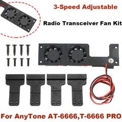 For AnyTone AT-6666 / AT-6666 PRO CB Radio Transceiver Fan Kit Radioddity QT80