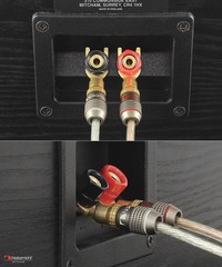 FanLock Excel Series 24k Gold Plated Spade Connector Banana Plug 10 AWG 18 A…