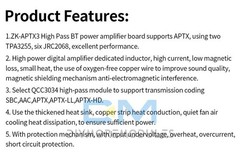 NEW 300W+300W+600W Bluetooth Power Amplifier Board 2.1CH Audio TPA3255 Module