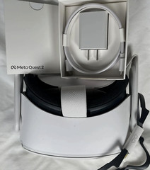Oculus Quest 2 128GB All-in-one VR Headset – White Headset ONLY No Controllers