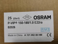 Osram P-VIP 150-180/1.0 E22ra projector/TV bulb