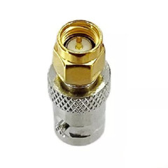 2pcs SMA Male to BNC Female RF Coax Adapter DC-4GHz for SDR Ham Radio RF Test
