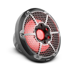 DS18 10″ Marine Subwoofer with LEDs – 300w Rms 4-ohm SVC CF-10SUB Carbon Fiber