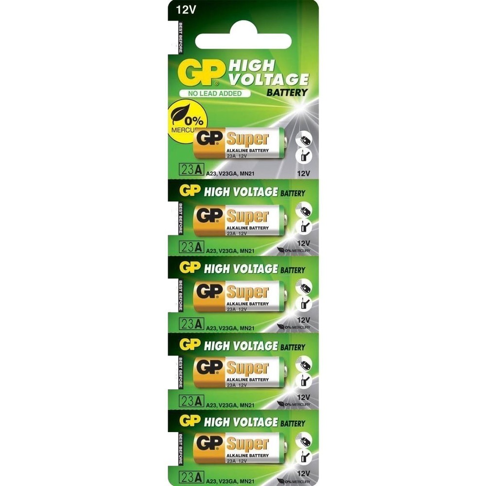 GP 23A Battery Pack of 5