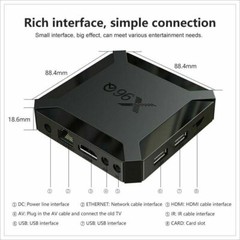 Android 10.0 TV Box X96Q Quad Core HD 4K Media Stream Player Mini PC Dual WiFi