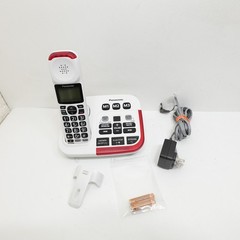 Panasonic KX-TGM420 White Amplified Cordless Phone Digital Answering Machine