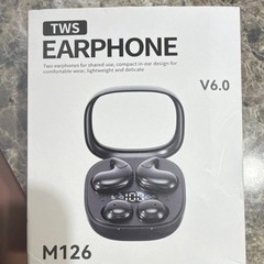TWS M126 Bluetooth 6.0 In-Ear Wireless Earbuds LED Display Beige