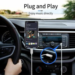 IPhone 7 8 X XR 11 12 13 Pro Max 8 Pin to 3.5mm AUX Audio Car Adapter Cord lot