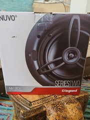 2 Pk Nuvo NV-21C6 6.5″ In-Ceiling Speaker w/Silk Dome Tweeter, 100 Watt(NEW) Set
