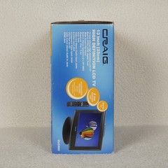 CRAIG 13 inch High Definition LCD TV 720p Model CLC503 PC Input Gaming Remote