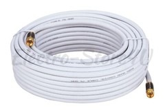 RG6 Coaxial Digital Cable Quad Shielded Satellite TV Antenna Coax Dish Video HD
