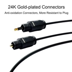 1m/1.5m/2m/3m/5m Audio Optical Fiber Lines 3.5mm Plug Digital Optical Cable